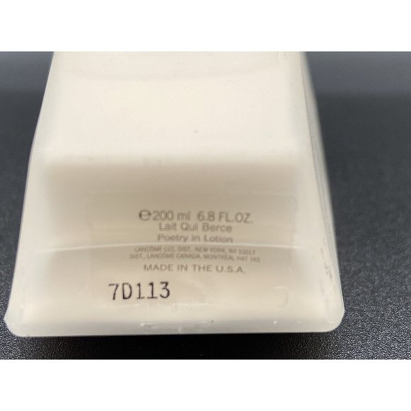 VINTAGE, NEW UNUSED Lancome POEME Body Lotion 6.8 fl oz/200 mL - Picture 3 of 4